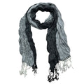 2pcs Grey Winter Jacquard Polyester Long Scarf,vacation,daily Life,evening Party,Office Appropriate Subtlety For Women Men,for Casual Outfits