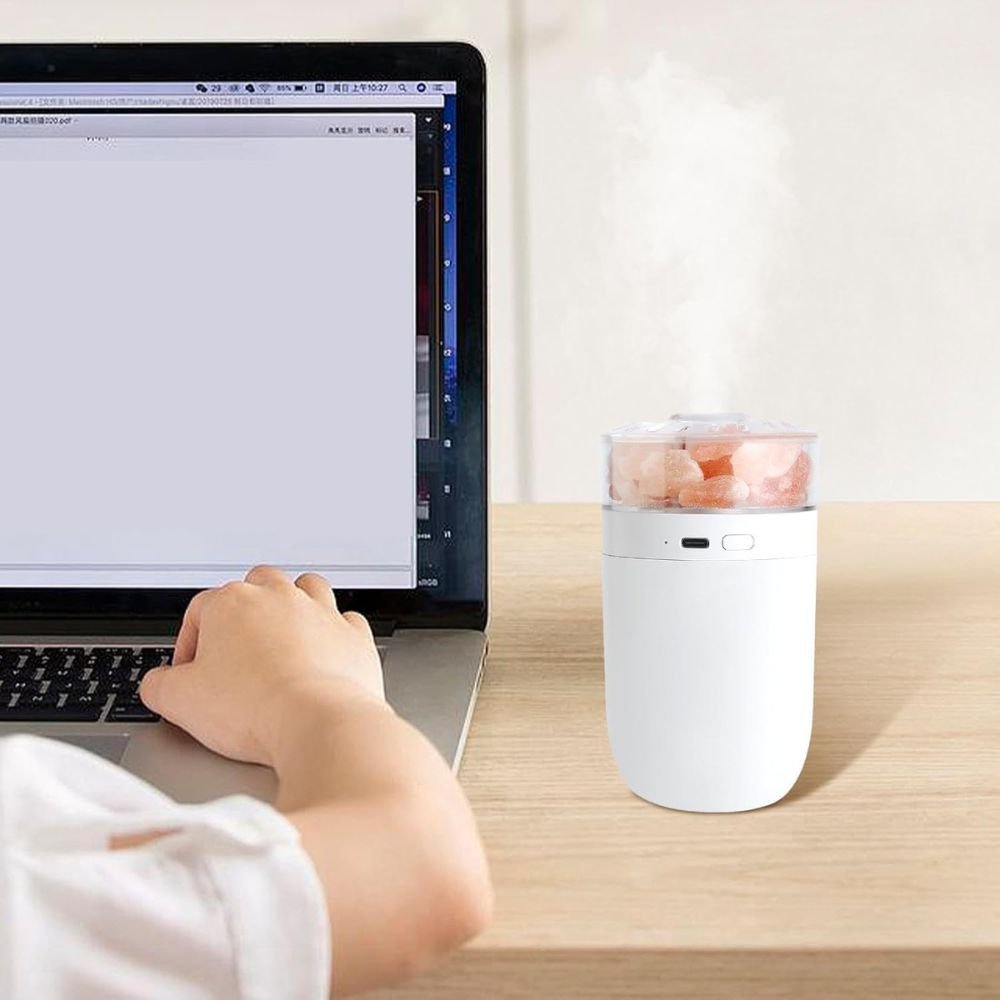 LED Crystal Salt Diffuser